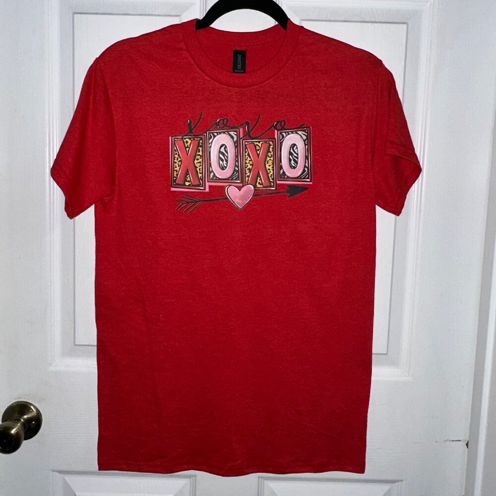 NEW Handcrafted Valentines Shirt Size Small